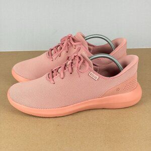 Kizik Madrid Eco-Knit Handsfree Athletic Shoes Womens 12 Mens 10.5 Peach Pink